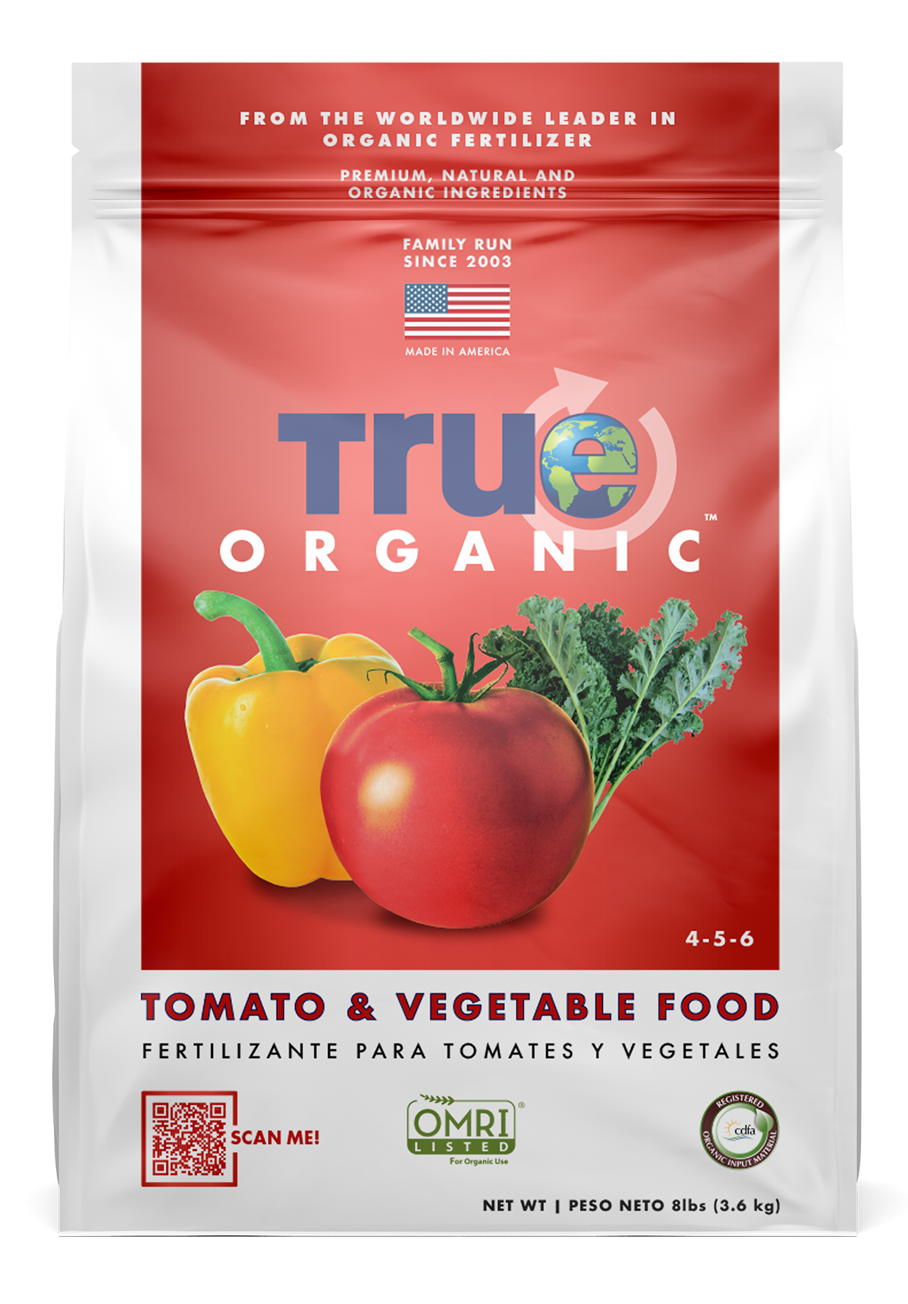 True Organic Premium Raised Bed Plant Food for Backyard Gardening